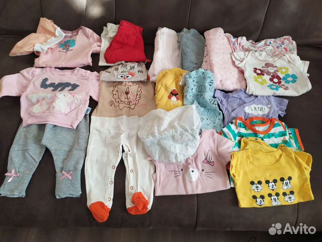 Детские вещи пакетом для девочек
