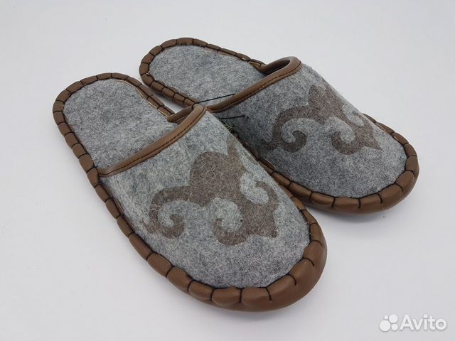 Тапочки монгольские из верблюжей шерсти