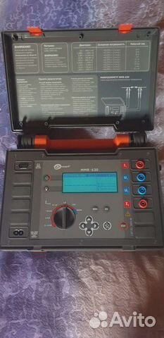 Микроомметр MMR-630 Измерительные приборы