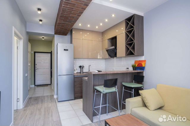 

2-к. квартира, 42 м², 2 кровати