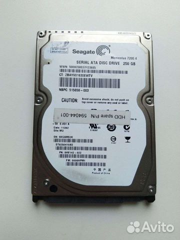 Жесткие диски Seagate 250 gb, Toshiba 320 Gb 2.5