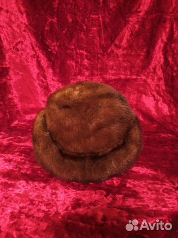 Шапка норковая женская