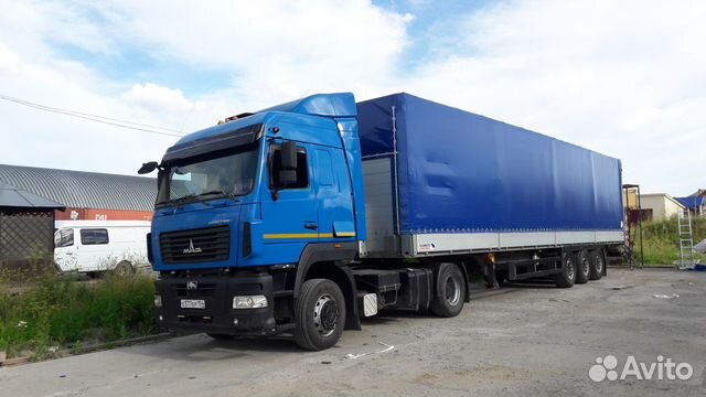 Штора, крыша, тент на полуприцеп