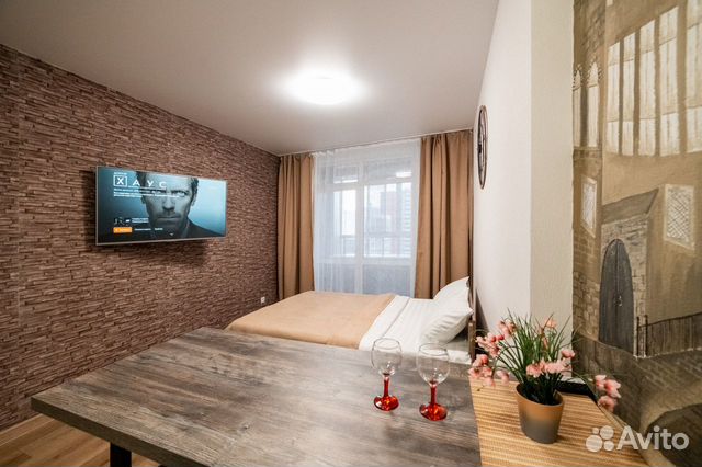 

Квартира-студия, 30 м², 1 кровать