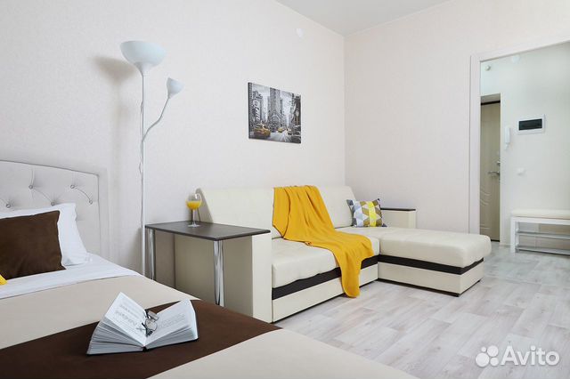 

1-к. квартира, 37 м², 2 кровати
