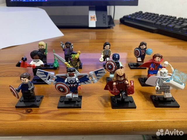 Lego minifigures marvel полная коллекция