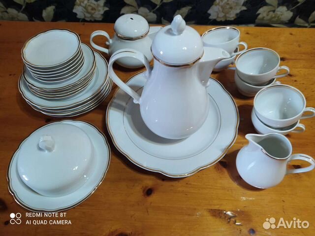 Чайный сервиз на 6 персон Германия kahla