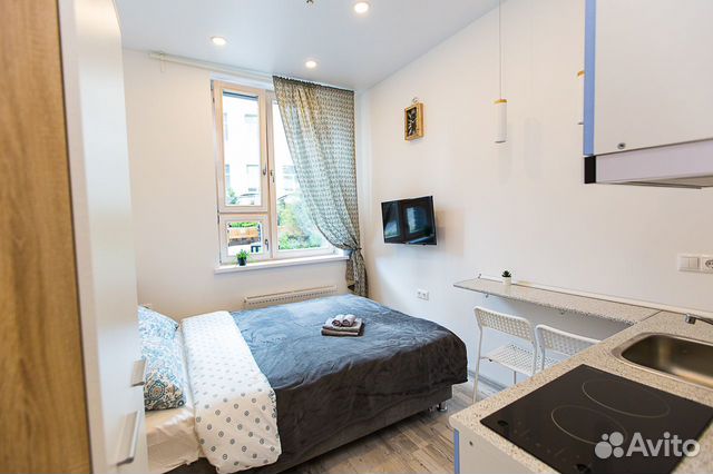 

Квартира-студия, 18 м², 1 кровать