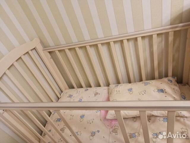 Детская кроватка можга красная звезда