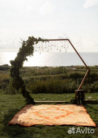 Свадебная арка шестигранная