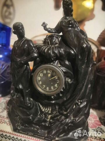Часы настольные молния СССР