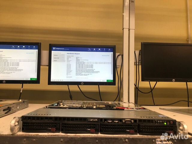 Сервер Supermicro 1U, X8DTL-i, E5520