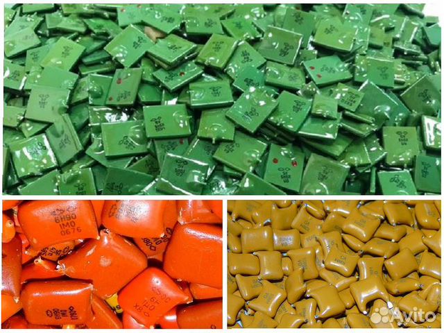 Конденсаторы км и др. радиодетали