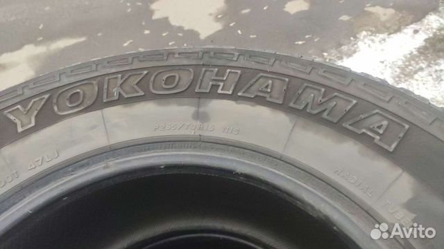 Yokohama 265/70 R16, 4 шт