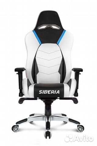 Геймерское кресло double damage siberia-blue
