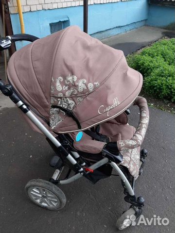 Прогулочная коляска capella S-803WF Сибирь