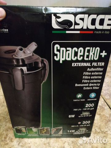 Фильтр внешний sicce space EKO+ 300 900 л/ч