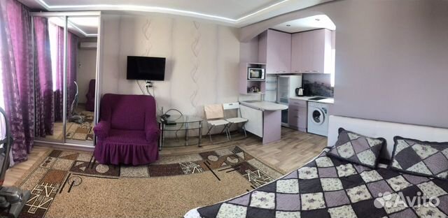 

Квартира-студия, 30 м², 5 кроватей