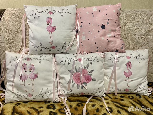 Бортики в кроватку