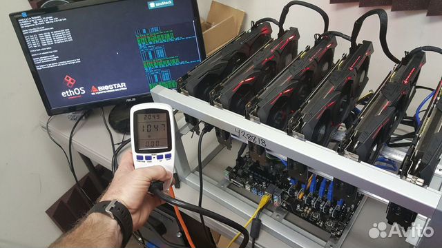 Настройка сборка ремонт майнинг фермы