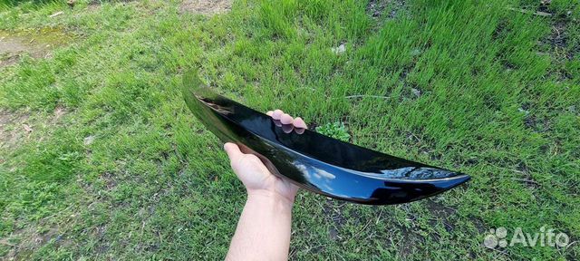 Спойлер Bmw e60 M чёрный глянец