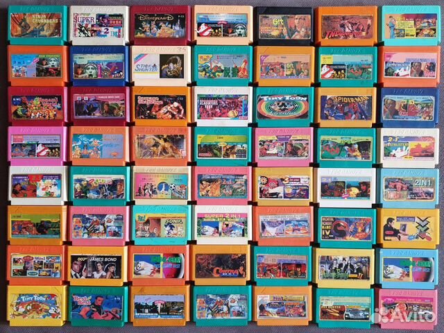 Картриджи на Dendy