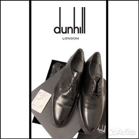 Мужские туфли дерби Dunhill новые