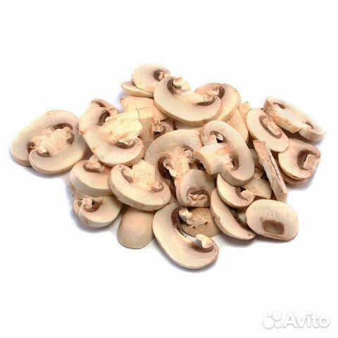 Шампиньоны резаные свежемороженые