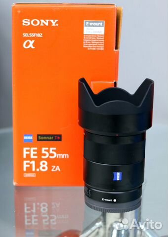 Sony Sonnar Сarl Zeiss FE 55mm/1.8 (и аренда)