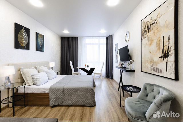 

1-к. квартира, 27 м², 1 кровать