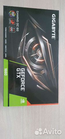 Видеокарта gigabyte 1660