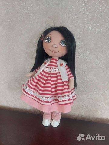 Текстильная кукла ручной работы