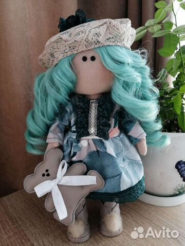 Интерьерная кукла Тильда