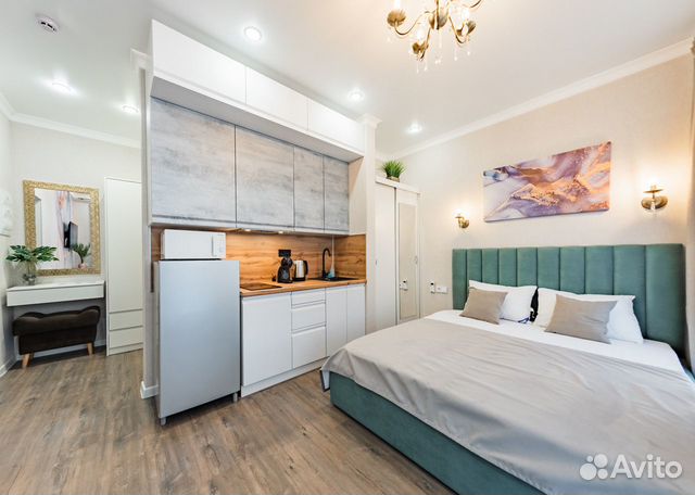 

Квартира-студия, 25 м², 1 кровать