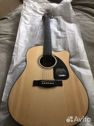 Электро-Акустическая гитара fender CD-60
