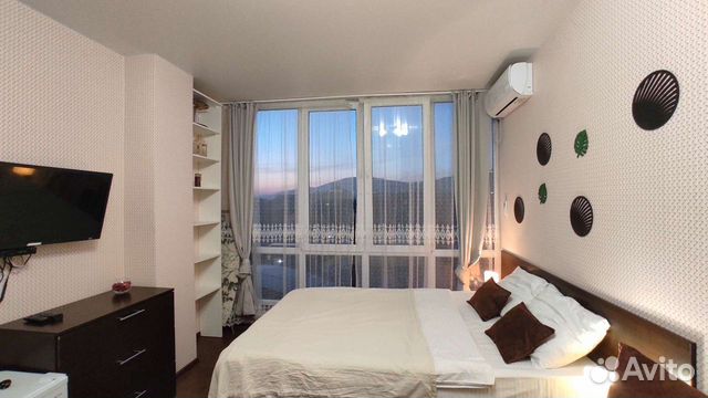 

Квартира-студия, 23 м², 2 кровати