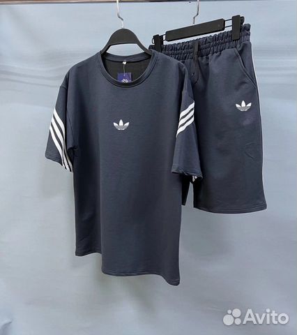 Спортивный костюм шорты и футболка Adidas