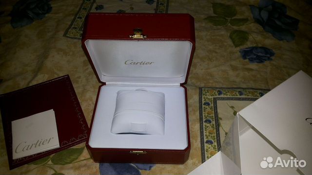 Коробка Cartier оригинал для часов футляр Коробка Cartier оригинал для часов футляр