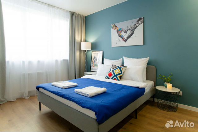 

1-к. квартира, 36 м², 2 кровати