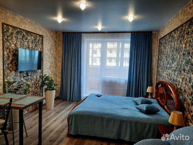 

Квартира-студия, 30 м², 2 кровати