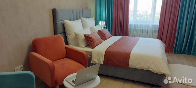 

1-к. квартира, 43 м², 1 кровать