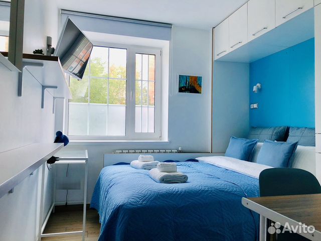 

Квартира-студия, 12 м², 1 кровать