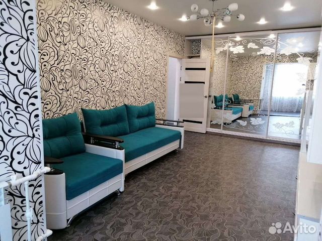 

1-к. квартира, 42 м², 2 кровати