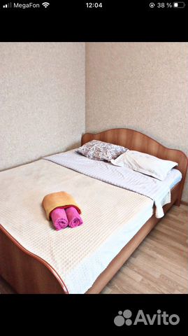 

1-к. квартира, 45 м², 2 кровати