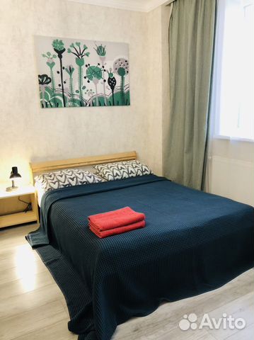 

Квартира-студия, 27 м², 2 кровати