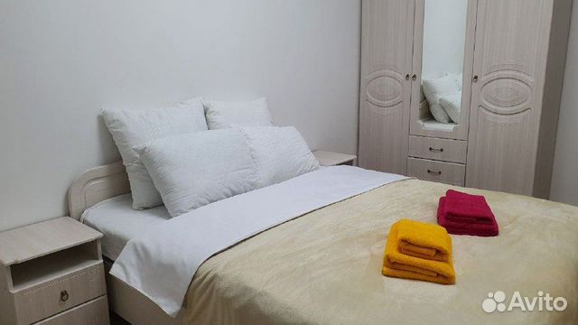 

1-к. квартира, 55 м², 3 кровати