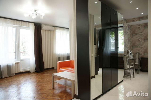 

1-к. квартира, 45 м², 2 кровати