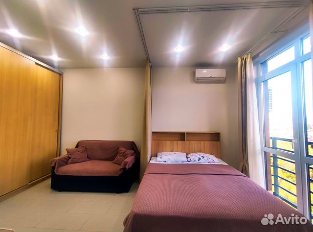 

1-к. квартира, 25 м², 2 кровати