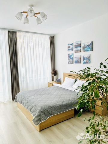 

1-к. квартира, 39 м², 2 кровати