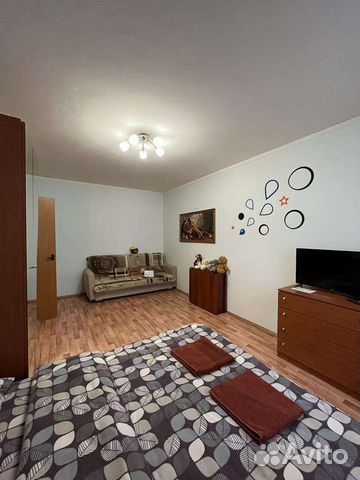 

1-к. квартира, 38 м², 2 кровати